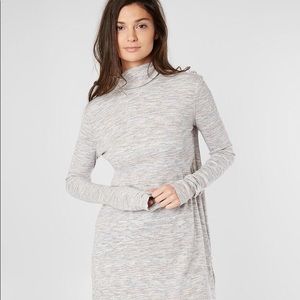 NWT Free People Stone Cold Gray Turtleneck Top